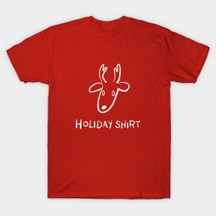 Minimalist Holidays - Holiday Shirt T-Shirt